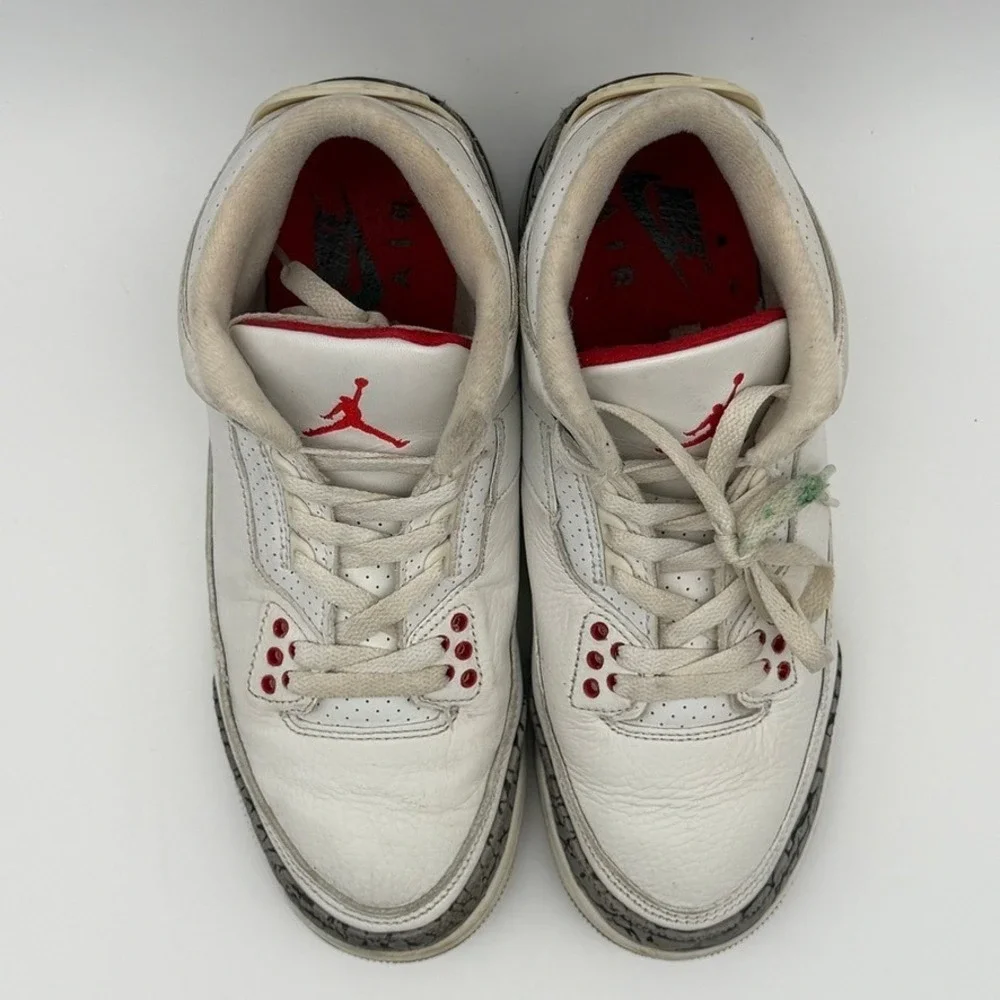 Air Jordan 3 Retro GS White Cement Reimagined DM0967-100 Size 6.5Y‎
